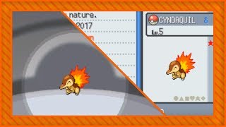 LIVE Shiny Cyndaquil after 1868 SRs in SoulSilver [upl. by Weinhardt]