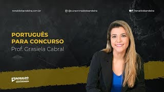 RB  Carreiras Policiais Prof Grasiela Cabral  Língua Portuguesa Sintaxe [upl. by Donnell]