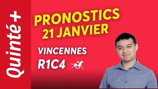 PRONOSTICS QUINTE DU 21 JANVIER À VINCENNES  PRIX DE CORNULIER INA DU RIB UNE CANDIDATE AU TITRE [upl. by Kurland287]