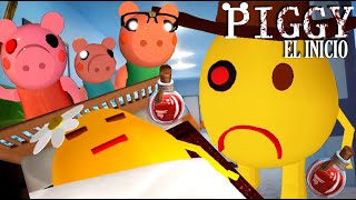 Piggy El Origen  Mr P es un Villano en Piggy  Juegos Roblox en Español [upl. by Zenitram935]