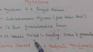 Mycetoma  Madurella mycetomatis  Madura Foot Part 1 [upl. by Ahsilem]