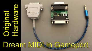 Original Hardware General MIDI synthesizer with Gameport interface [upl. by Ecidnak]