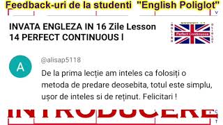 INVATA ENGLEZA DE LA 0 LA 1O  IN 12 LECTII LECTIA 1 English Poliglot [upl. by Aiceled]