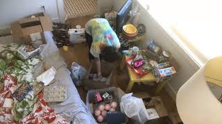 SATISFYING EXTREMELY MESSY ROOM CLEAN UP TIME LAPSE [upl. by Josh]