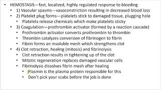 2402 Lecture Ch 17 Blood 5 PowerPoint Screencast [upl. by Jonathan]