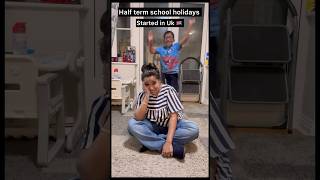 half term school holidays started in Uk 🇬🇧 the battel begins shortvideo viral [upl. by Ierna]