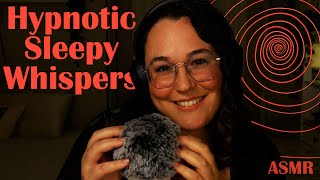 💕ASMR Slow Whispers amp MicBrushing Until I Get Too Sleepy💤 [upl. by Henrie625]