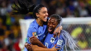 Mondiali di calcio femminile Francia e Colombia ai quarti [upl. by Ateikan]