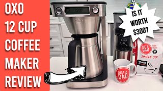 OXO Brew 12 Cup Coffee Maker REVIEW and How to Use [upl. by Page]