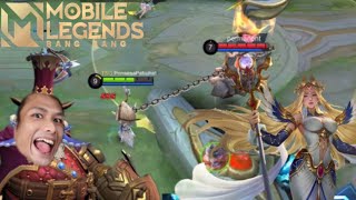 Binuhat Ko Sila Shin Katok at Yelly  Mobile Legends [upl. by Nnylyahs721]