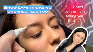 Brow Lamination at home  Tutorial  brow lamination and tint [upl. by Negiam]