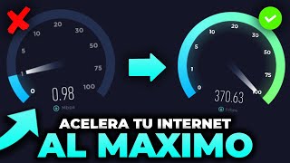 Como ACELERAR Al MAXIMO Tu INTERNET En Tu PC ✅Windows 10 y 11 [upl. by Acemahs]