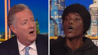 Piers Morgan vs TikToker Mizzy After His Arrest For His Pranks [upl. by Marilou926]