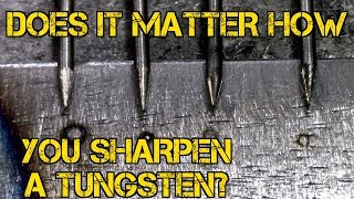 TFS TIG Simple  Does it Matter How You Sharpen Tungsten [upl. by Lednew]