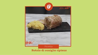 Rotolo di coniglio ripieno [upl. by Anaej934]