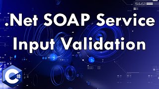 Net SOAP Service  Input Validation [upl. by Dorsman]