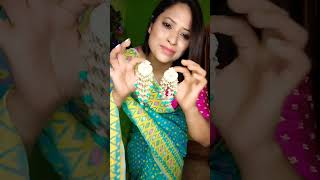 Saree মানেই নারী ❤️ saree look sdas saree short [upl. by Idna]