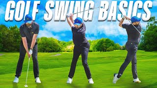 How to Swing a golf club The EASIEST way [upl. by Norbie254]