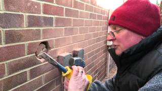 How to install a tumble dryer vent [upl. by Heng]