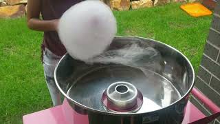 Cotton Candy Machine operating instructions VEVOR [upl. by Aramenta]