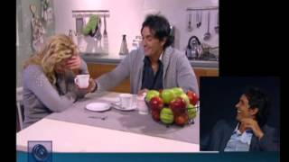 Bloopers de Dulce Amor en Diario de Medianoche Telefe Noticias [upl. by Akehsyt82]