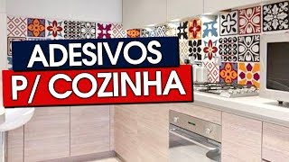 30 ADESIVOS DE PAREDE DE COZINHA SUPER ESTILOSOS [upl. by Ahsiniuq995]