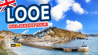 LOOE CORNWALL  Full tour of holiday seaside town Looe [upl. by Alphonso777]