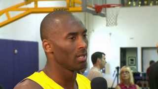 Kobe Bryant Discusses Recovery from Injury [upl. by Einniw]