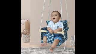 Windson Craft® Swing for Kids  jhula for Kids  jhula for Baby  Baby Swing Hanging Indoor Outdoor [upl. by Romeon]