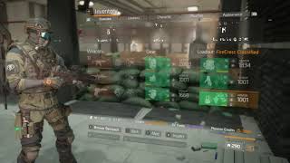 183 FIRECREST DPS TANK Build PVP Group Skirmish Darkzone The Division 1 [upl. by Suirauqed]