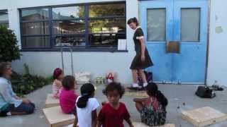 Rebecca Stout Flatfoot Dancing Basic Motions for Kids [upl. by Aynos]