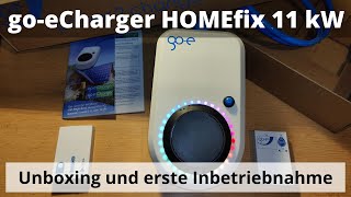 goeCharger HOMEfix 11 kW  Unboxing und erste Inbetriebnahme  KFW 440 förderbare Wallbox [upl. by Stavros]