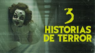 3 HISTORIAS DE TERROR VOL 163 Relatos De Horror [upl. by Iderf]