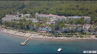 Orka lotus beach Icmeler Marmaris 2018 4k [upl. by Ityak]