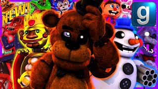 Gmod FNAF  Review  Brand New Gmod FNAF Bundle Pack Part 1 [upl. by Rolo]