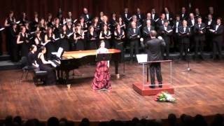 CORAL SANT JORDI Mirjams Siegesgesang Franz Schubert [upl. by Lednik]