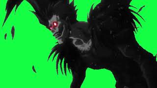 Ryuk Death Note Anime Green Screen [upl. by Milstone259]