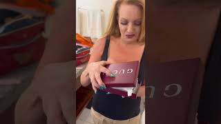 my moms reaction to her GUCCI birthday gift [upl. by Towney]