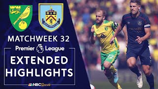 Norwich City v Burnley  PREMIER LEAGUE HIGHLIGHTS  4102022  NBC Sports [upl. by Emmer]