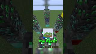 He is clip farming minecraft minecraftshorts [upl. by Nwahs965]