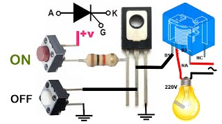 3 CIrcuitos con Tiristor C106 [upl. by Goltz]