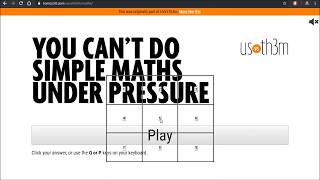 You Cant Do Simple Maths Under Pressure voicecontrolled using Dragon [upl. by Trotter]