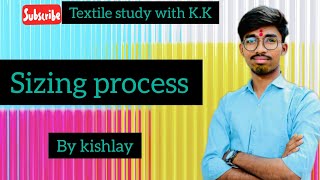 What is Sizing Process in Textile Sizing Process in Weaving [upl. by Tavia]