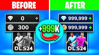 DLS 24 Hack Tutorial ⚽ How I Got 1M Coins and Diamond DAILY in 2024 SECRET REVEALED [upl. by Tolley304]