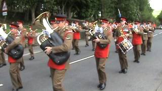 WHIT FRIDAY MARCH 2017 DENSHAW BAND OF THE KINGS DIVISION [upl. by Hernandez]