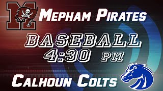 BMB Game of the Week Mepham Baseball vs Calhoun [upl. by Esirehc]