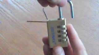 How To Pick a Brinks Number Lock [upl. by Kermy]