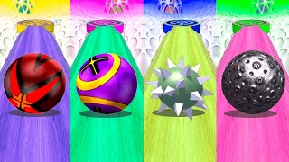 Going Balls vs Rollance Balls  Normal Levels vs Reverse Levels Race474 [upl. by Eznyl]