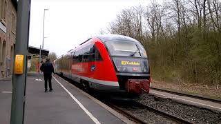 Westfrankenbahn in Weikersheim Bahnhof [upl. by Neumann]