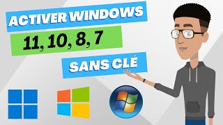 Activer Windows 11 10 8 7 sans clé dactivation gratuit [upl. by Aerised]